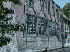 il vecchio città di Bruges foto