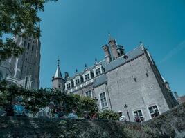 il vecchio città di Bruges foto