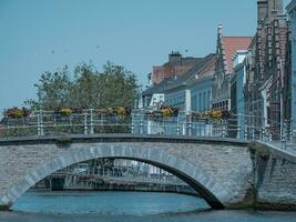 il città ofbruges nel Belgio foto