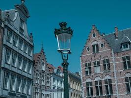 il città ofbruges nel Belgio foto