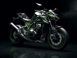 kawasaki z900 esposizione. generativo ai foto