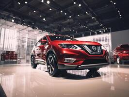 nissan canaglia esposizione. generativo ai foto