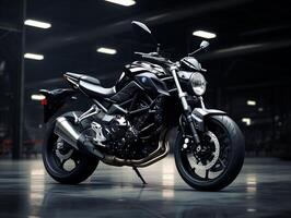 suzuki sv650 esposizione. generativo ai foto