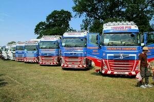 Whitchurch nel il UK nel giugno 2023. un' Visualizza di un' camion a un' camion mostrare nel Whitchurch shropshire foto