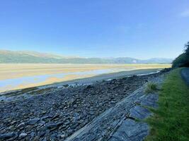 un' Visualizza di il nord Galles campagna su il mawddach pista foto