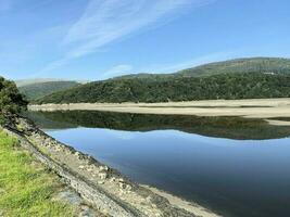 un' Visualizza di il nord Galles campagna su il mawddach pista foto