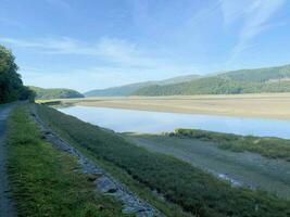 un' Visualizza di il nord Galles campagna su il mawddach pista foto