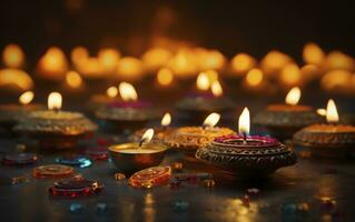 Diwali foto ai generato