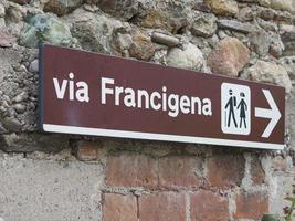 via francigena segno foto