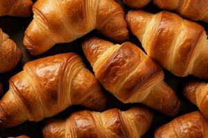 fragrante gustoso brioche. creare ai foto