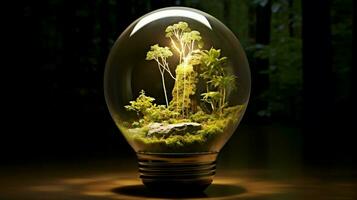 raggiante elettrico lampada si illumina natura luminosa idee foto