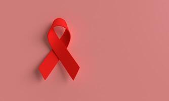 nastro arco rosso rosa arancia colore simbolo decorazione aiuto giorno cartello hiv malattia supporto consapevolezza Salute malattia prevenzione protezione virus speranza medico vita Aiuto vigilanza campagna copia spazio trattamento foto