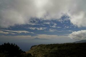 estate naturale paesaggio di il canarino isola gomera nel Spagna foto