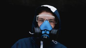 respiratore di protezione semimaschera per gas tossici foto