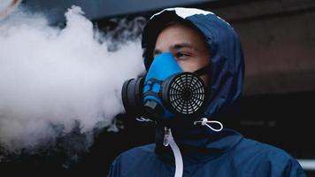 respiratore di protezione semimaschera per gas tossici foto