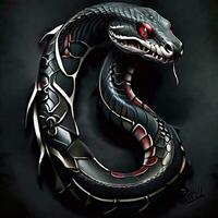 il male serpente, tatuaggio foto