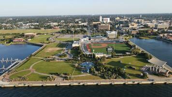 blu wahoos stadio pensacola Florida settembre 30 2023 Mavic aria 2 foto