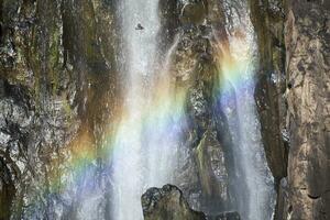 Niagara cascata nel sainte-suzanne de la riunione foto