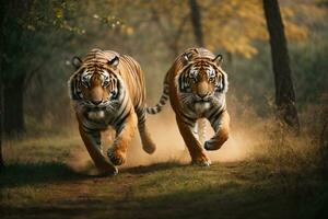 Bengala tigre sfondo ai generato foto