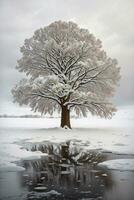 alberi sfondo Scarica hd, ai generato foto