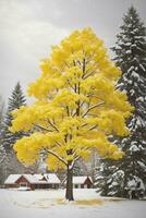 alberi sfondo Scarica hd, ai generato foto