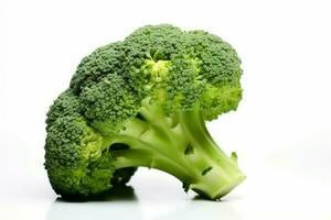 sano fresco broccoli. creare ai foto