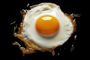 nutriente fritte uovo. creare ai foto