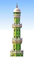 realistico minatore di il moschea foto