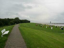 cuxhaven nel mare del nord foto