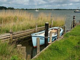 schleswig a il fiume schlei nel Germania foto