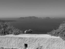 isola di santorini in grecia foto