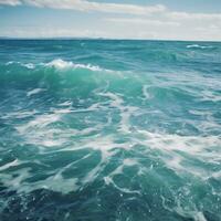 Immagine nel Aperto mare, blu acqua, cielo, nuvole foto