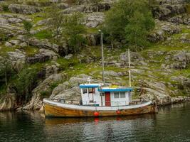 nave crociera nel Norvegia foto