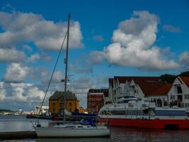 Stavanger città in Norvegia foto