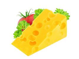 formaggio isolato su sfondo bianco foto