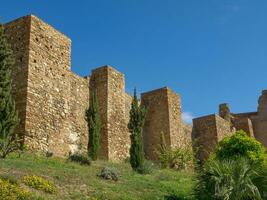 città di malaga in spagna foto