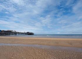 spiaggia di piacere a blackpool foto