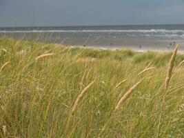 il spiaggia di spiekeroog foto