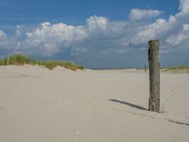 il spiaggia di spiekeroog foto