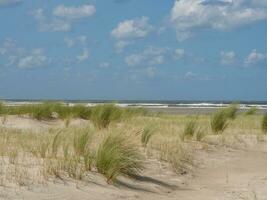 il spiaggia di spiekeroog foto