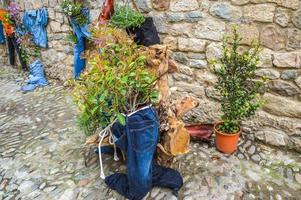 festa dei fiori a girona temps de flors, spagna. 2018 foto