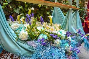 festa dei fiori a girona temps de flors, spagna. 2018 foto