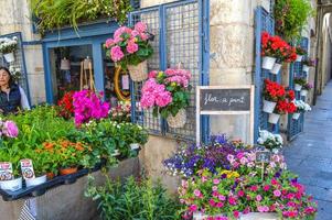 festa dei fiori a girona temps de flors, spagna. 2018 foto