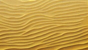 increspato giallo sabbia dune creare sbalorditivo modelli generato di ai foto