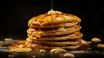 ai generativo un' foto di Pancakes