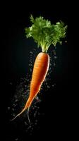 ai generativo un' foto di carota