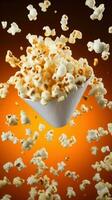 ai generativo un' foto di Popcorn