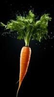 ai generativo un' foto di carota