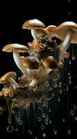 ai generativo un' foto di funghi