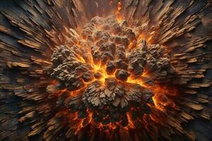 fuoco esplosione sfondo, fuoco esplosione, fuoco esplosione sfondo, ai generativo foto
